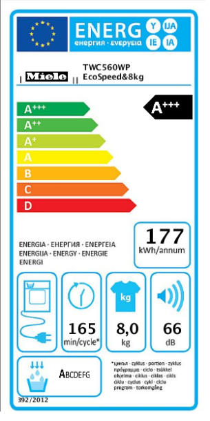 SUŠILICA RUBLJA MIELE TWC 560 WP