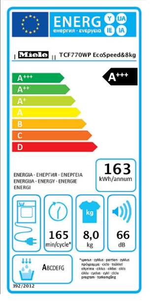 SUŠILICA RUBLJA MIELE TCF 770 WP