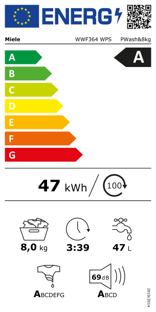 PERILICA RUBLJA MIELE WWF 364 WPS