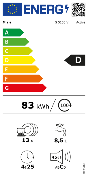 PERILICA POSUĐA MIELE G 5150 Vi Active