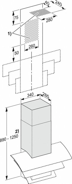 KAMIN DADC 7000 Dimovod